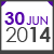 30-Jun-2014