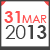 31-mar-2013