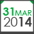 31-mar-2014