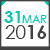 31-Mar-2016